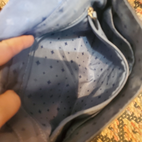 Sky blue Fossil saddle bag - Picture 8 of 8